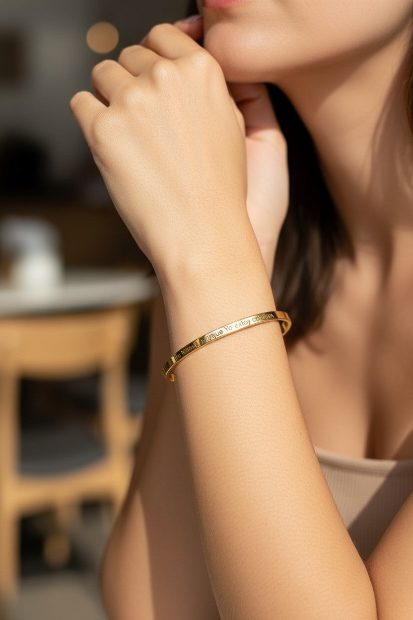 Brazalete Esclava "Presencia Real"