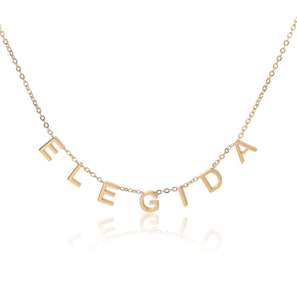 "CHOSEN" Necklace | Your Identity in Gold