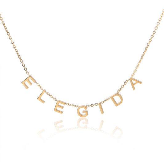 "CHOSEN" Necklace | Your Identity in Gold