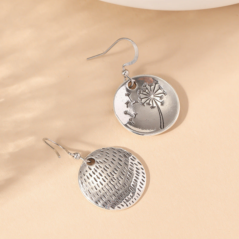 Aretes "Semillas de Esperanza" | Diseño de Diente de León