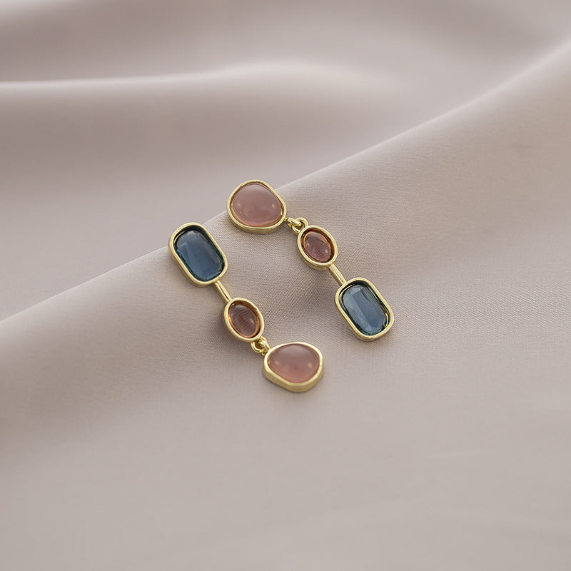 "Soul Geometry" Asymmetrical Earrings