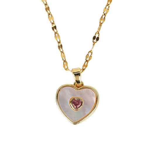 Collar “Corazón lleno de Su amor”