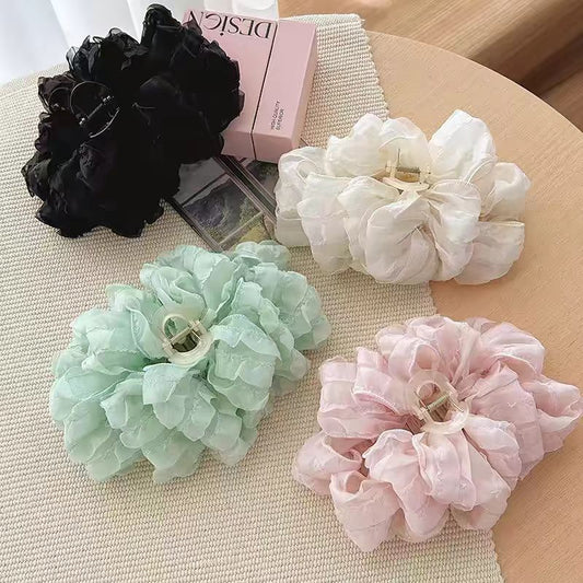 "Organza Cloud" Hair Clip ☁️ - Romantic Elegance for Your Hair