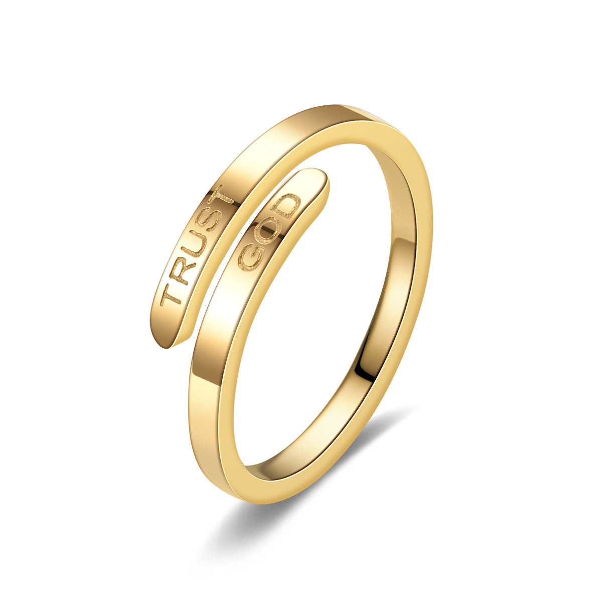 Anillo "Confía en Dios" — Paz que llevas contigo