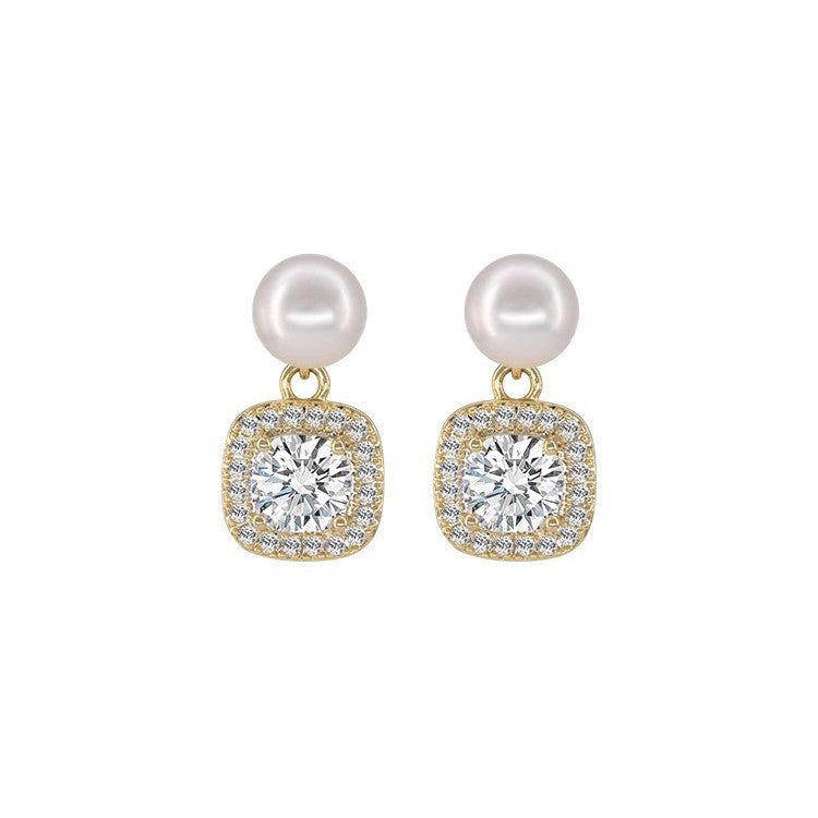 Aretes Perla de Luz