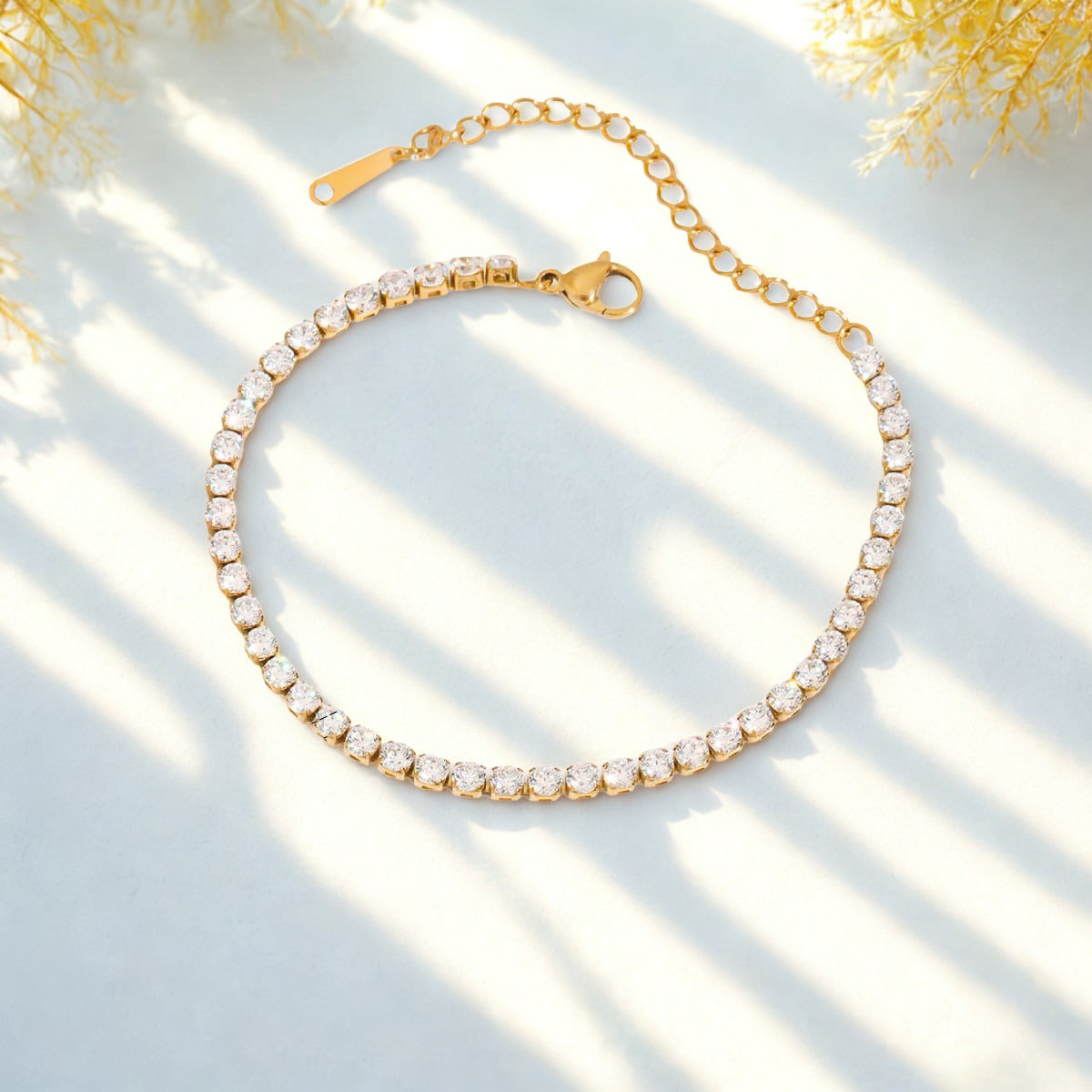 Eternidad Brillante Pulsera Tennis